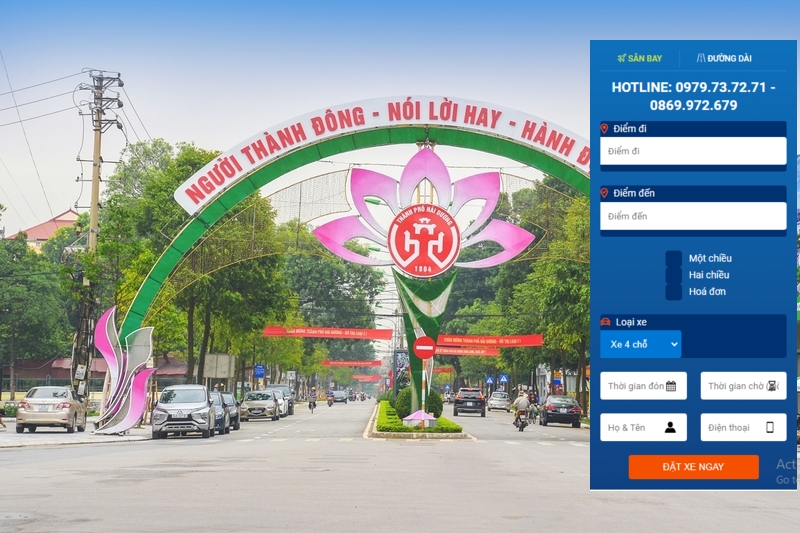 Taxi Phúc Hà: Dịch vụ taxi đường dài Hà Nội - Hải Dương