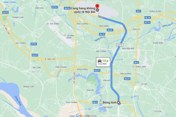 Taxi Nội Bài – Đông Anh lái xe kinh nghiệm, thạo đường