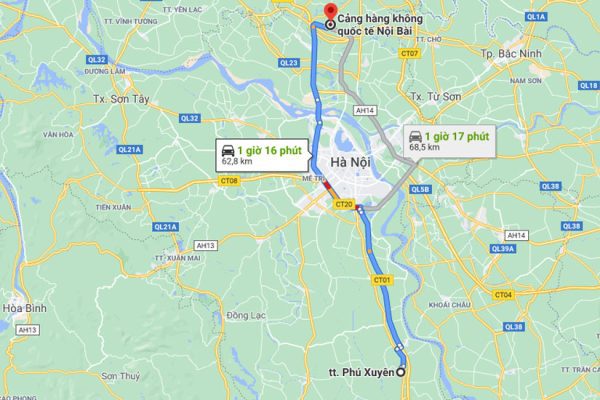 Taxi Nội Bài – Phú Xuyên Đặt Là Có Xe Ngay