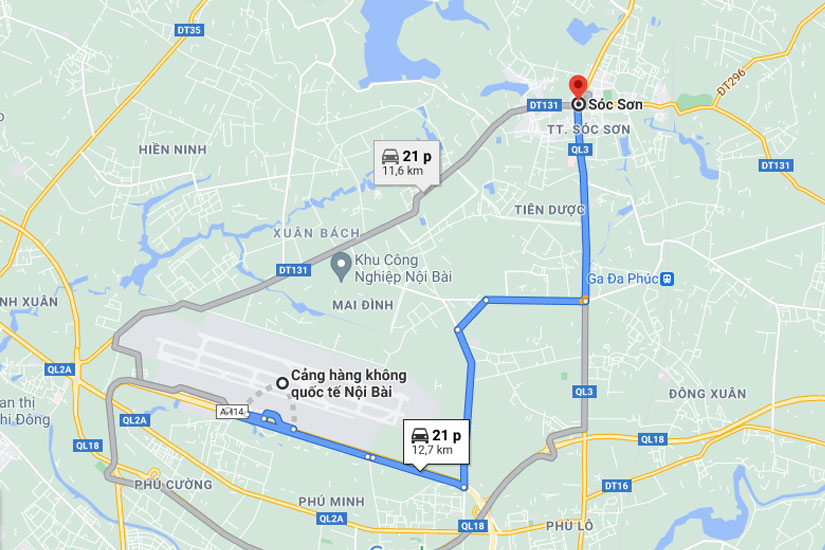 Taxi Nội Bài – Sóc Sơn Đưa Đón Tận Nơi
